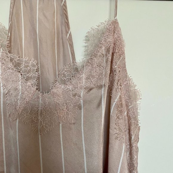 CAMI NYC Racer Back Tank Blush Pinstriped Size XS - Picture 3 of 7